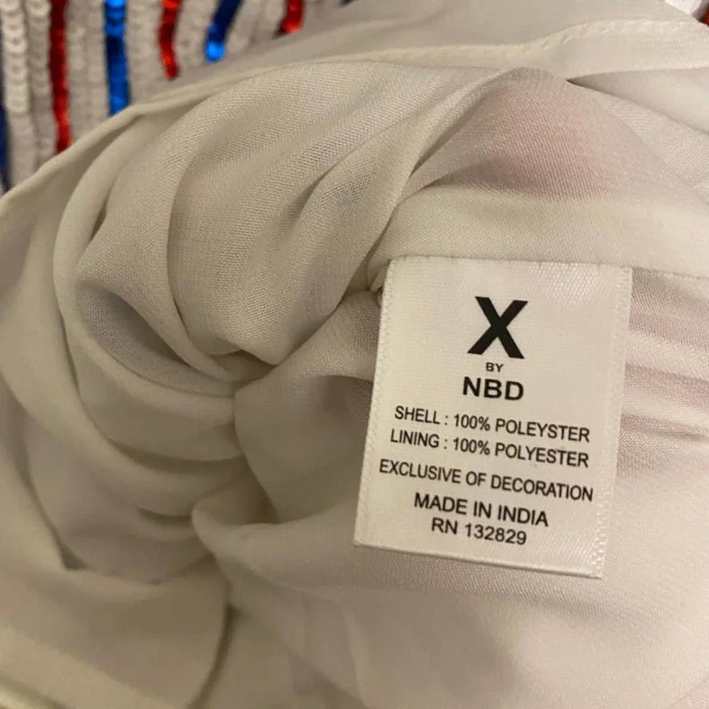 X NBD Dress Warriors Embellished Size XXS_11
